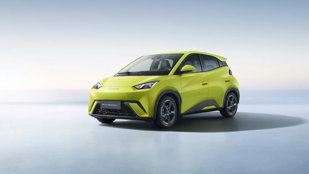 Auto BYD verde Presicion Engineering